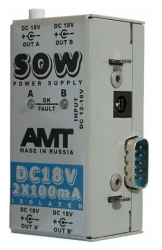 Изображение AMT PSDC 18-2 SOW PS-2 Модуль питания DC18V 2x100mA