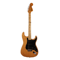 Изображение Fender Stratocaster USA 1977, s/n S772649, SSS, натуральный, черный пикгард + кейс