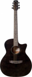 Изображение FLIGHT GA-150 TBK - гитара акустическая, тип корпуса гранд аудиториум, верхняя дека - ель, корпус - 