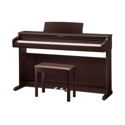 Изображение Kawai KDP120 R цифровое пианино с банкеткой, 88 клавиш, механика RHC II, 192 полифония, 15 тембров