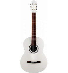 Изображение ALMIRES C-15 WHS - классическая гитара 4/4, верхняя дека-ель, корпус-красное дерево, цвет белый