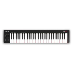 Изображение Nektar SE61 USB MIDI клавиатура, 61 клавиша, пяти октавная клавиатура, Bitwig 8 track, вес 3 кг