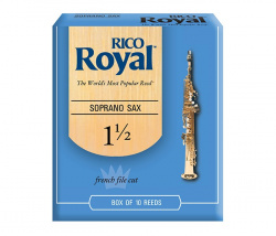 Изображение RICO RIB1015 Трости для саксофона Сопрано Royal 1 1/2