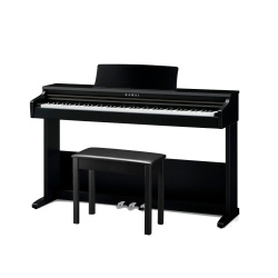 Изображение Kawai KDP75 B цифровое пианино с банкеткой, 88 клавиш, механика RHC, 192 полифония, 15 тембров