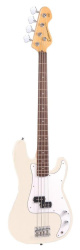 Изображение ENCORE E4VW бас-гитара, Precision, цвет белый