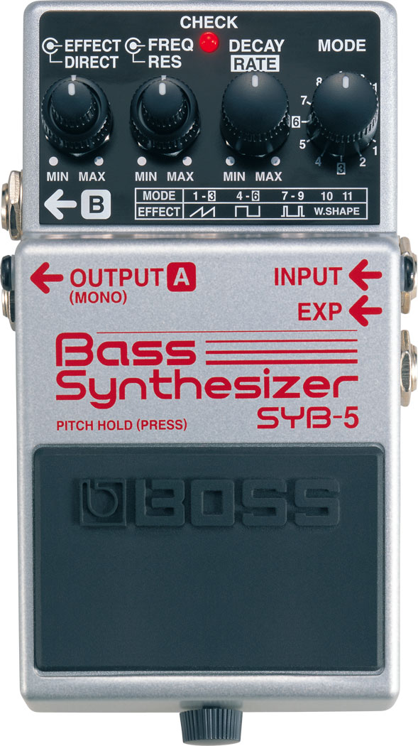 Изображение BOSS SYB-5 Педаль бас-гитарная Bass Synthesizer