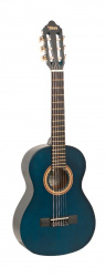 Изображение VALENCIA VC203TBU Классическая гитара 3/4, цвет: голубой