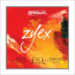 Изображение D`ADDARIO DZ310A-4/4M ZYEX Комплект струн для скри