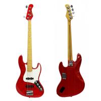 Изображение EDWARDS by ESP Бас-гитара Б/У, 4 струны, s\n:ED0624102, Красная, перламутр, волнистый клен