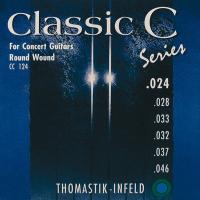 Изображение THOMASTIK CC124 Classic C Комплект струн для классической гитары, 24-46