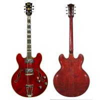 Изображение GRECO SA500 (ES335) Полуакустическая гитара, Крассная, крышка анкера R.O., Звезды на колках, 