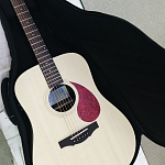 Изображение KEPMA G131E Трансакустическая  гитара + ЧЕХОЛ + КАБЕЛЬ Цвет кремовый