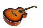 Изображение COLOMBO LF-401CEQ/SB Акустическая гитара с подключени